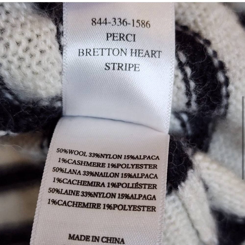 Rails Perci Bretton Heart Striped Sweater Striped - Picture 11 of 12